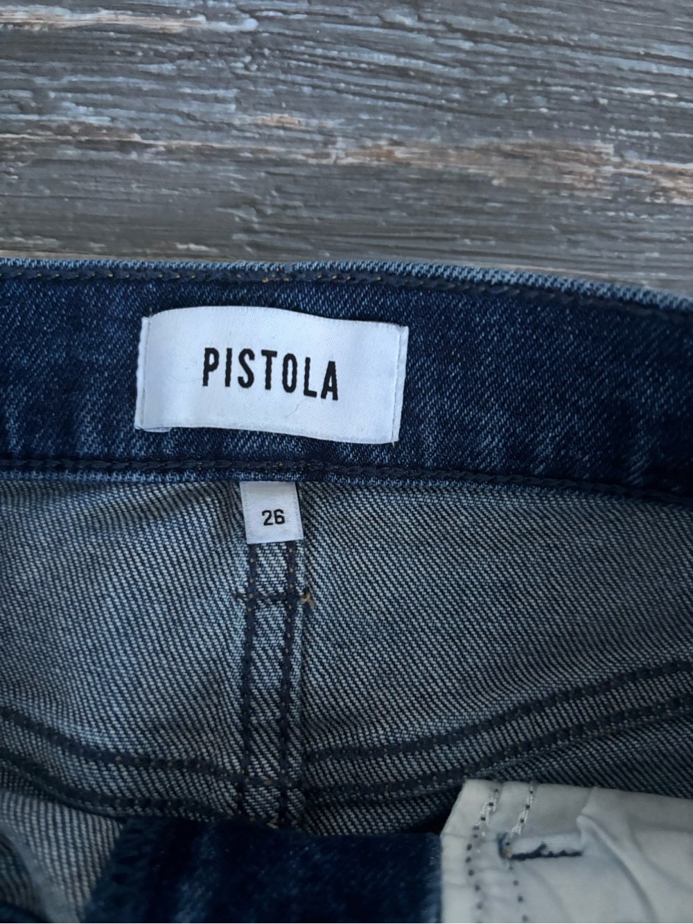 Pistola Women’s Dark Wash Denim Flare Jeans Size 26 - Picture 4 of 4